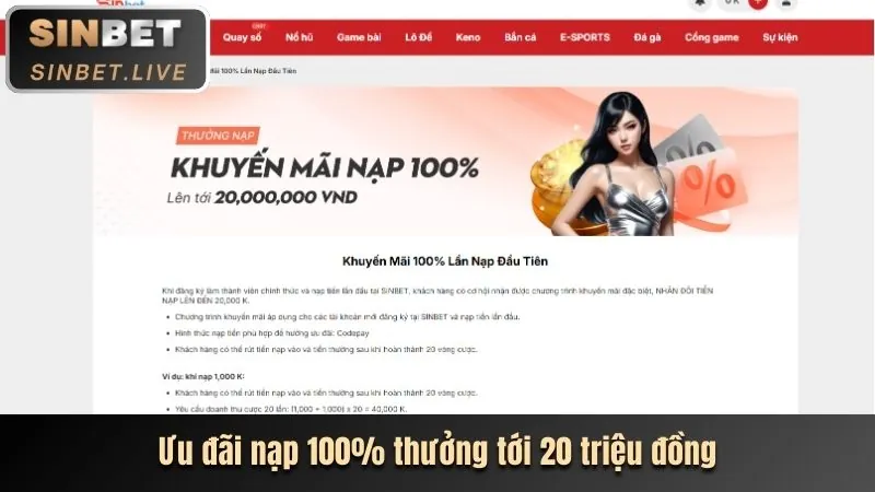 Ưu đãi sinh nhật M88